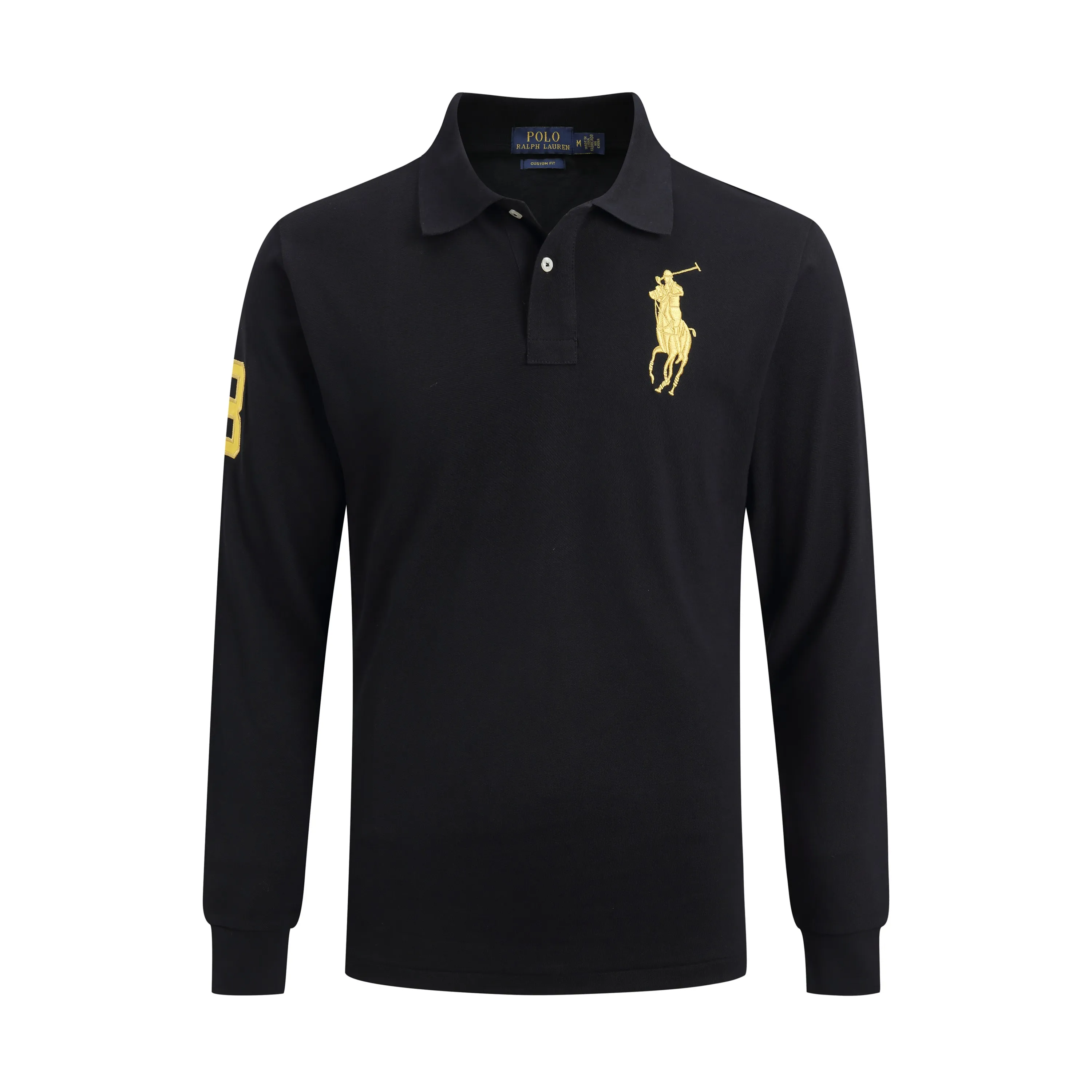 P190 Ralph Lauren polo pony logo long-sleeved polo shirt Item number: 9920 Color chart